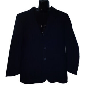 Perry Ellis Men’s Navy Suit Jacket Size 38 BG14